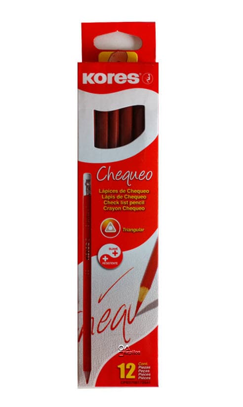 Lápiz Rojo Kores