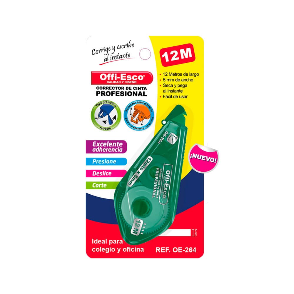 Corrector de Cinta x 12 m