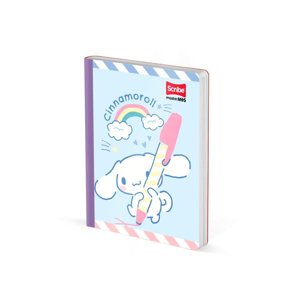 Cuaderno Cosido 100 Hojas Intermedio Rayado Cinnamonroll Scribe