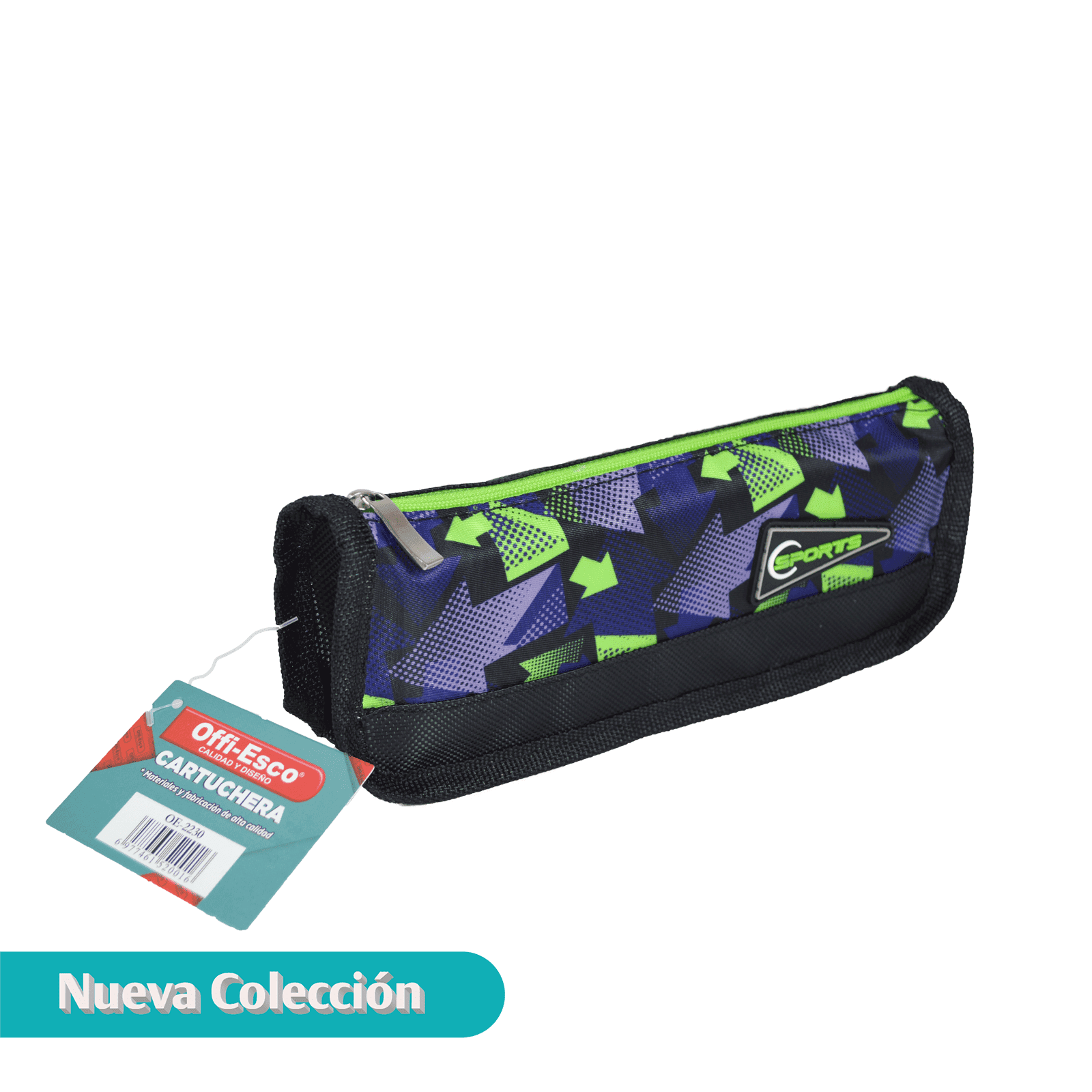 Cartuchera Sports de 1 Bolsillo