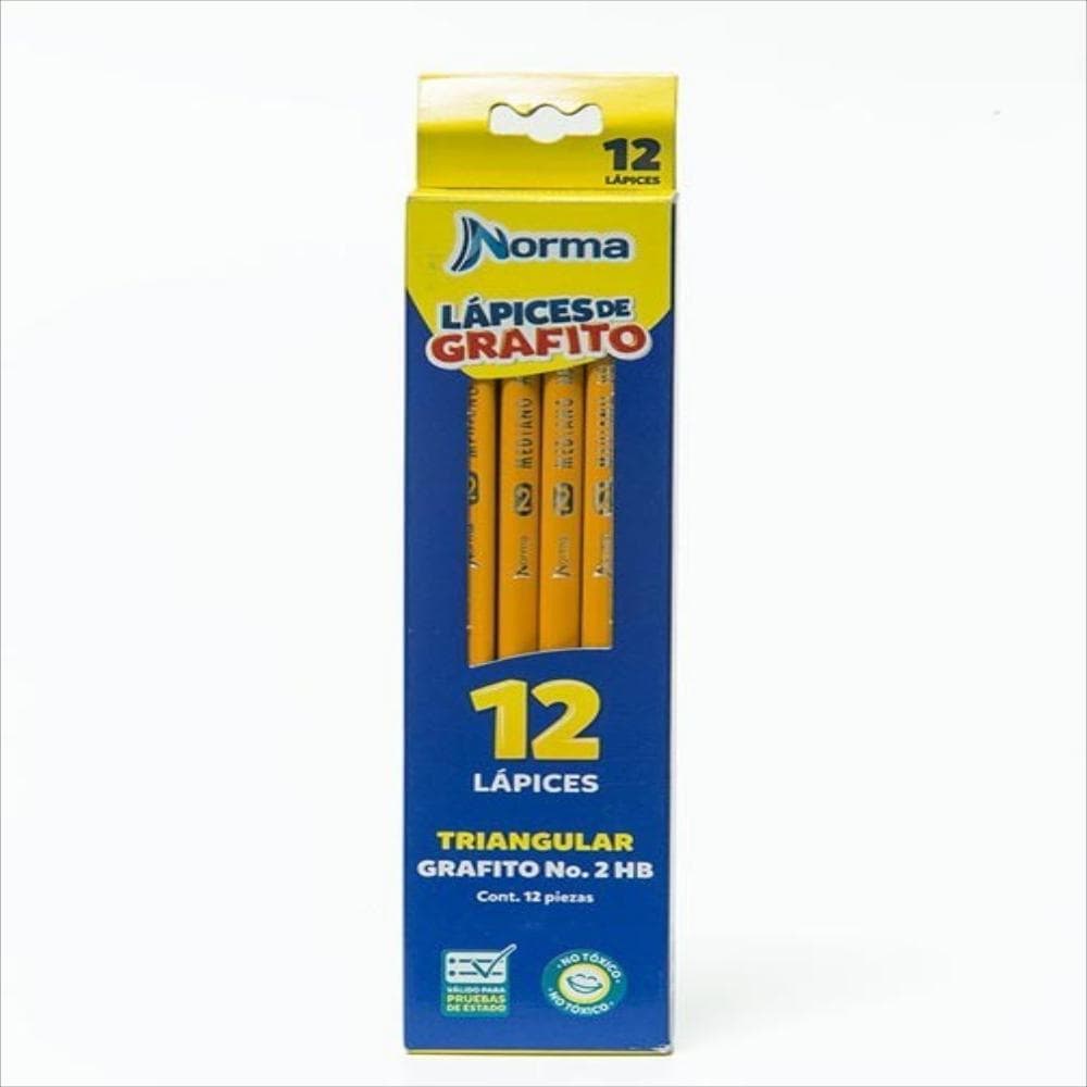Lápiz Negro Norma x 12