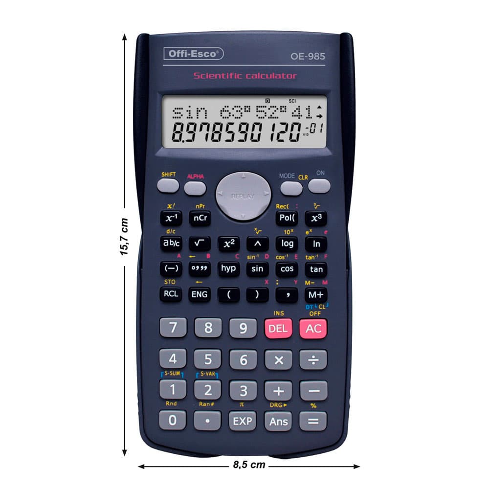 Calculadora Científica de 240 Funciones (Ref. OE-985)