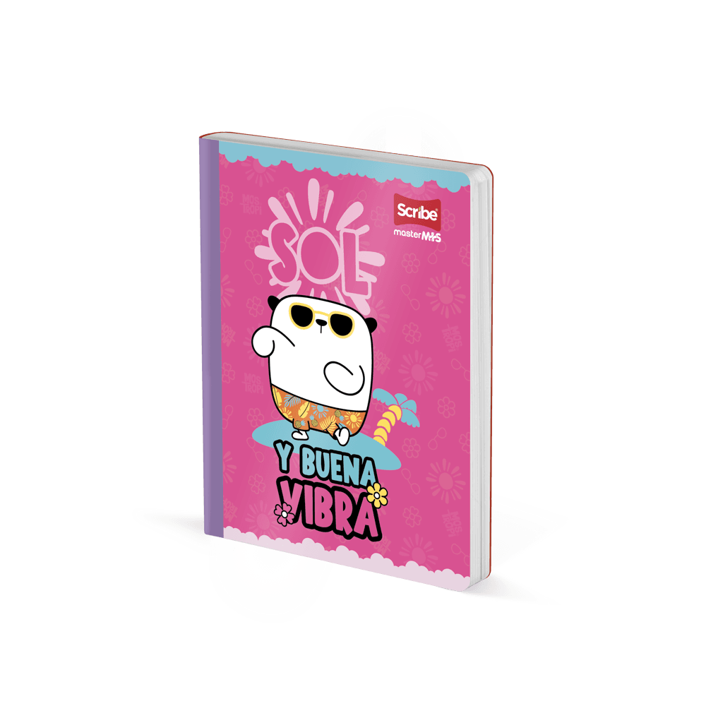 Cuaderno Cosido 100 Hojas Intermedio Cuadriculado Mostropi Scribe Caja x 30