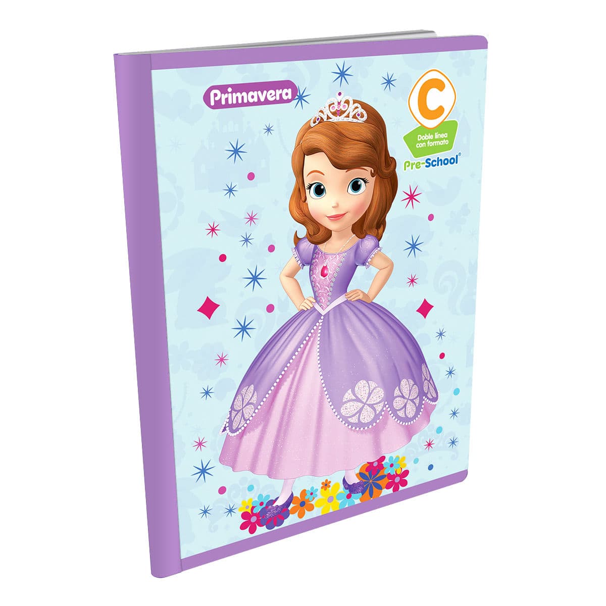 Cuaderno Cosido 100 Hojas Primavera Tipo C Niña