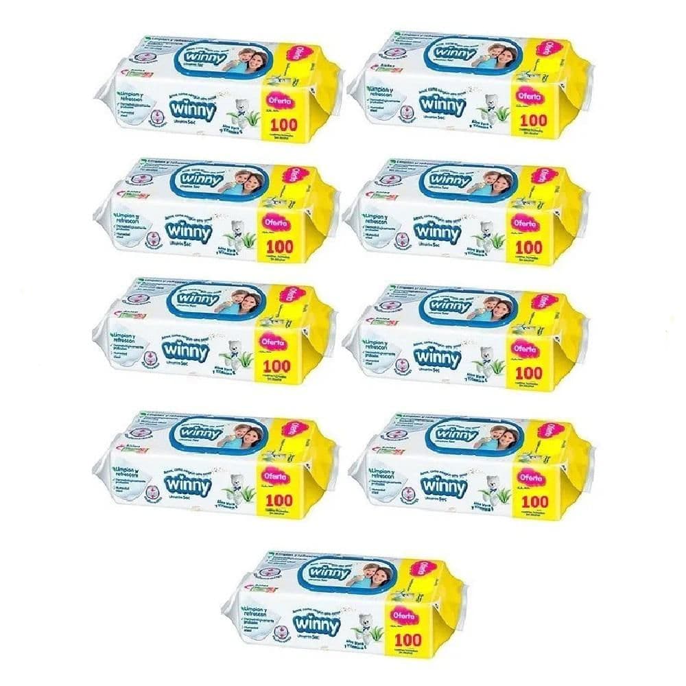 Pañitos Húmedos Winny x 100