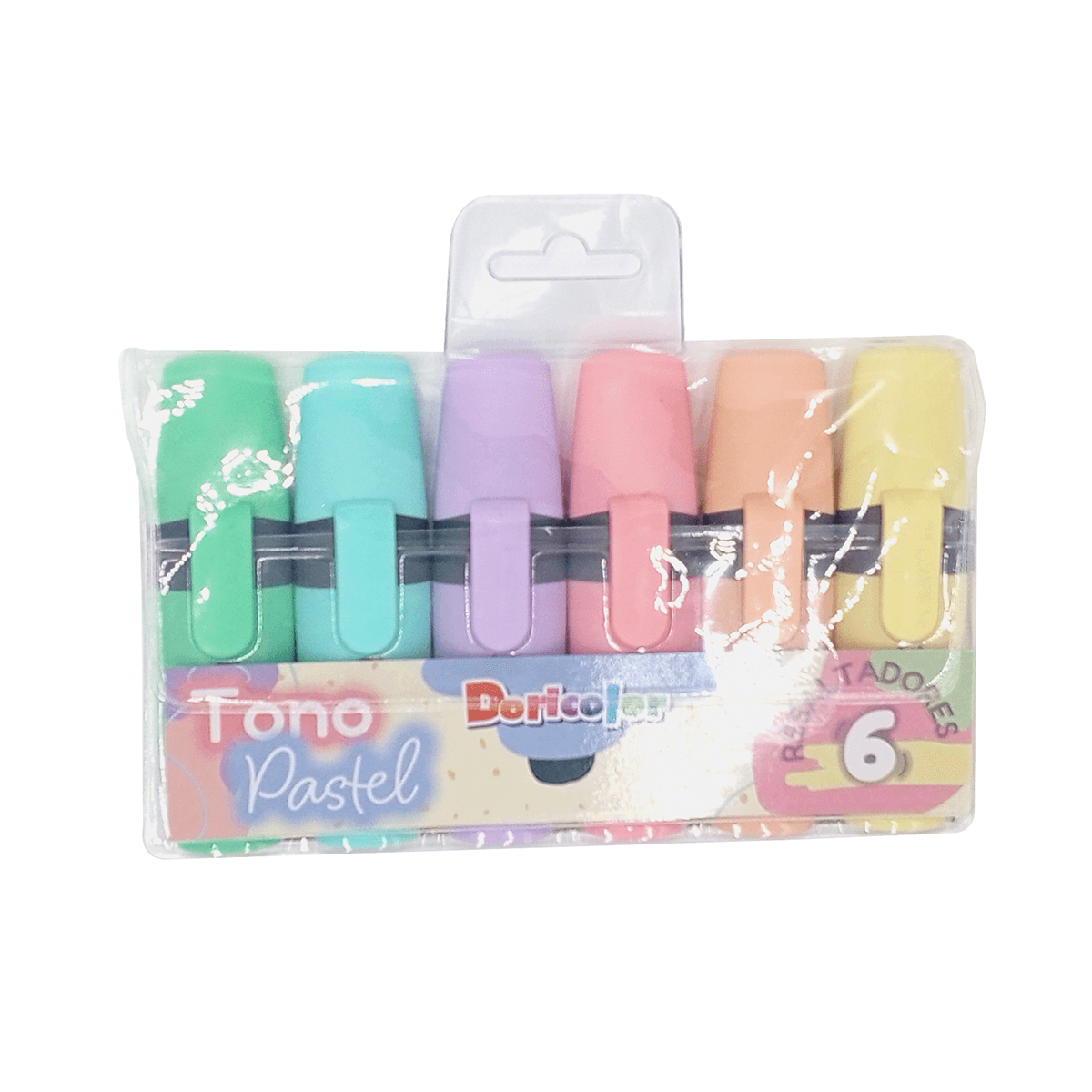 Resaltador Doricolor Mini Pastel x 6