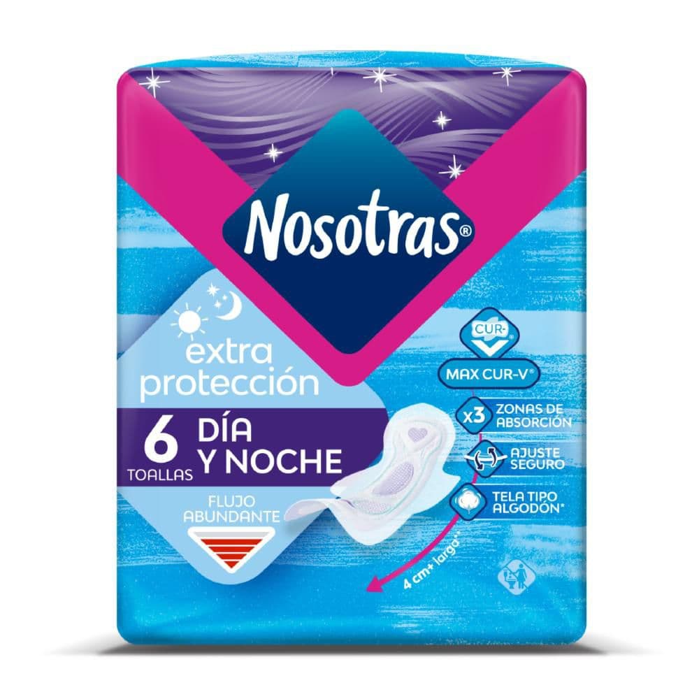 Nosotras Extra Protección x 6, Caja x 24