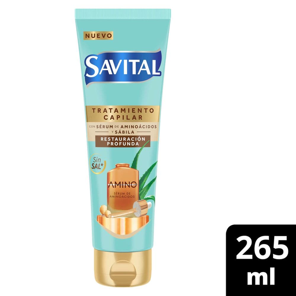 Tratamiento Capilar Savital en Sobres x 12