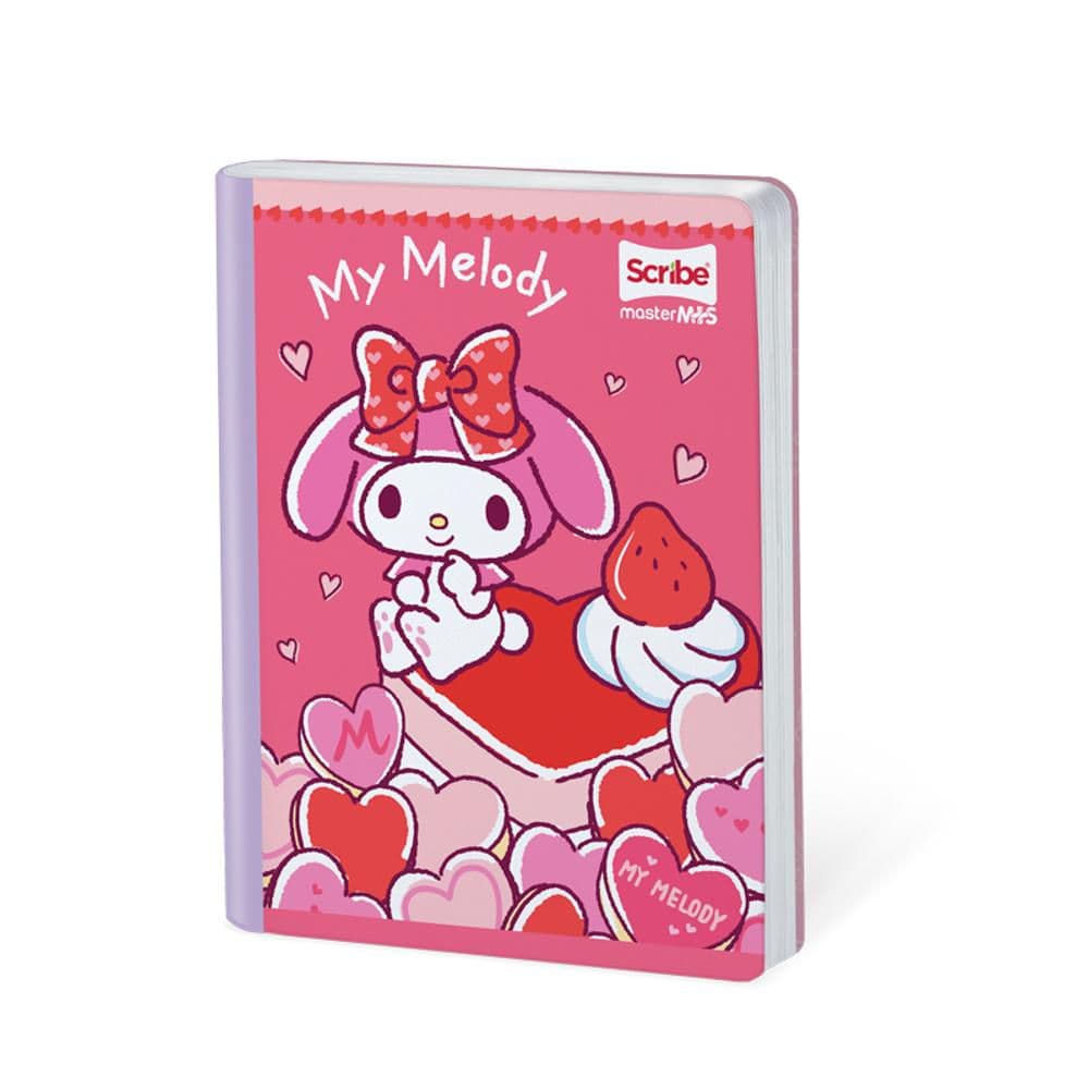 Cuaderno Cosido 100 Hojas Intermedio Rayado My Melody Scribe