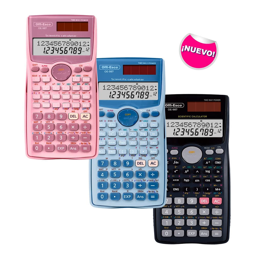 Calculadora Científica de 401 Funciones (Ref. OE-987)