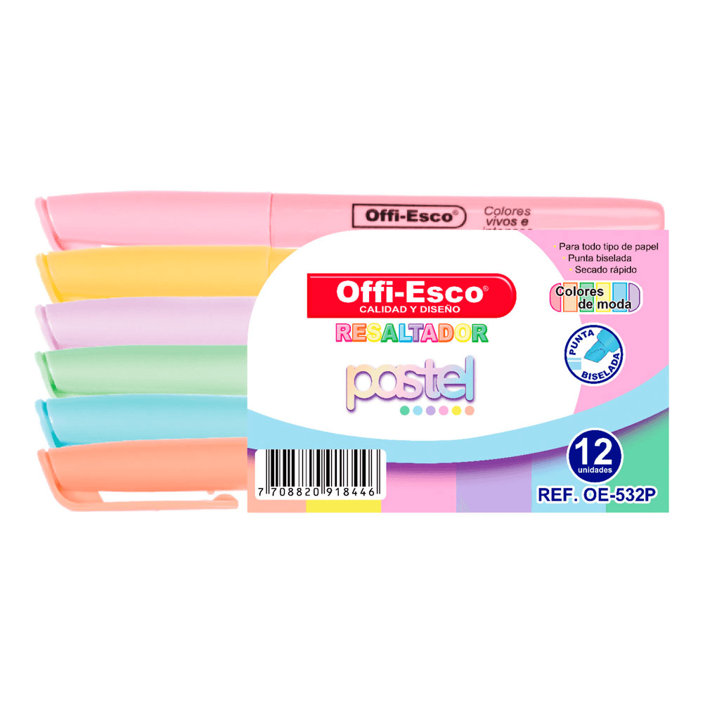 Resaltador Offi-Esco Verde