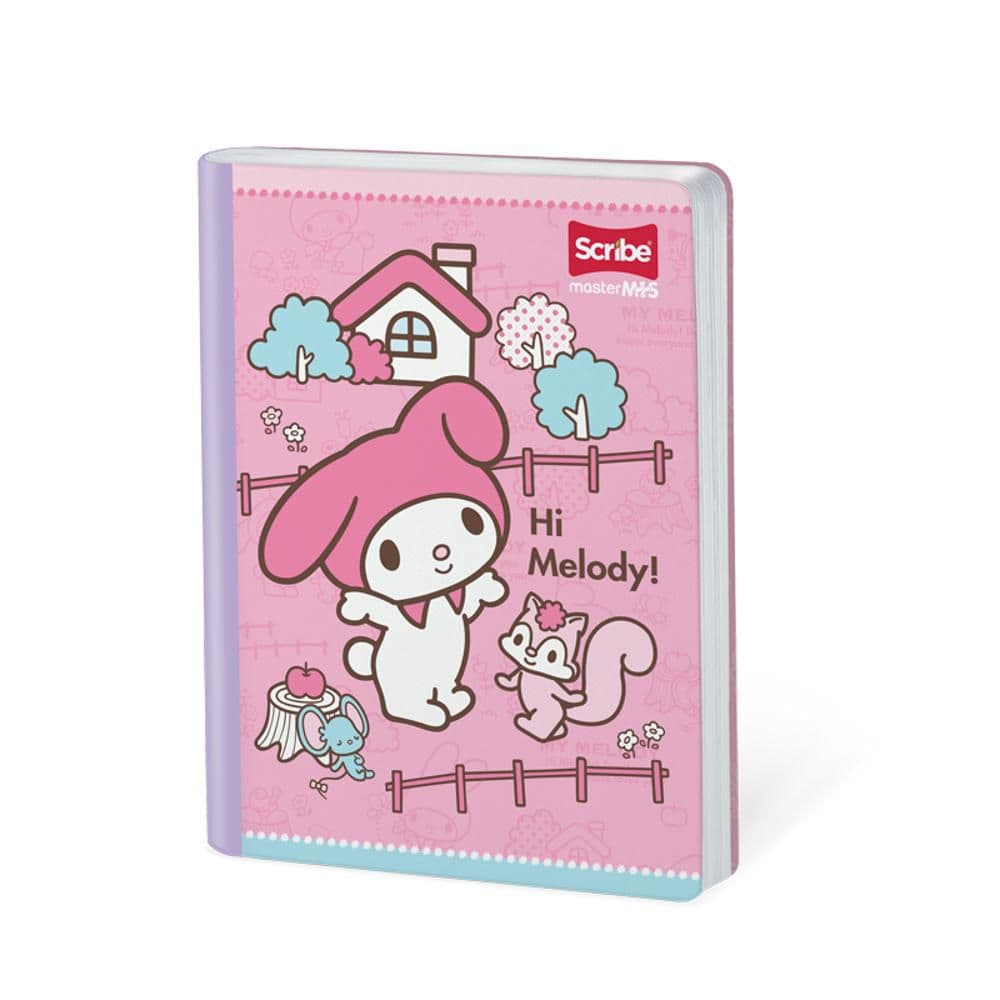 Cuaderno Cosido 100 Hojas Intermedio Ferrocarril My Melody Scribe