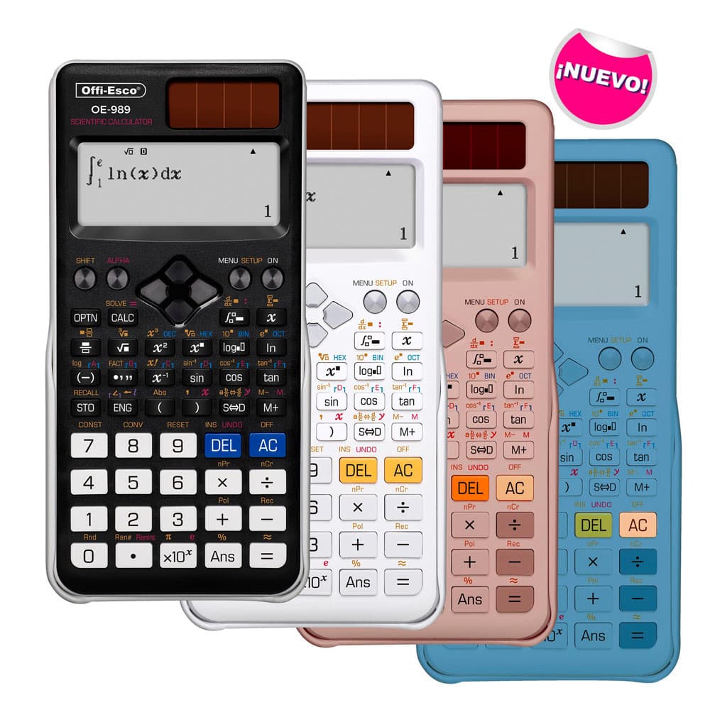 Calculadora Científica Pro de 552 Funciones (Ref. OE-989)