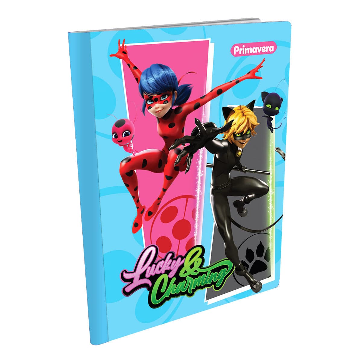 Cuaderno Cosido 100 Hojas Primavera Cuadriculado Ladybug