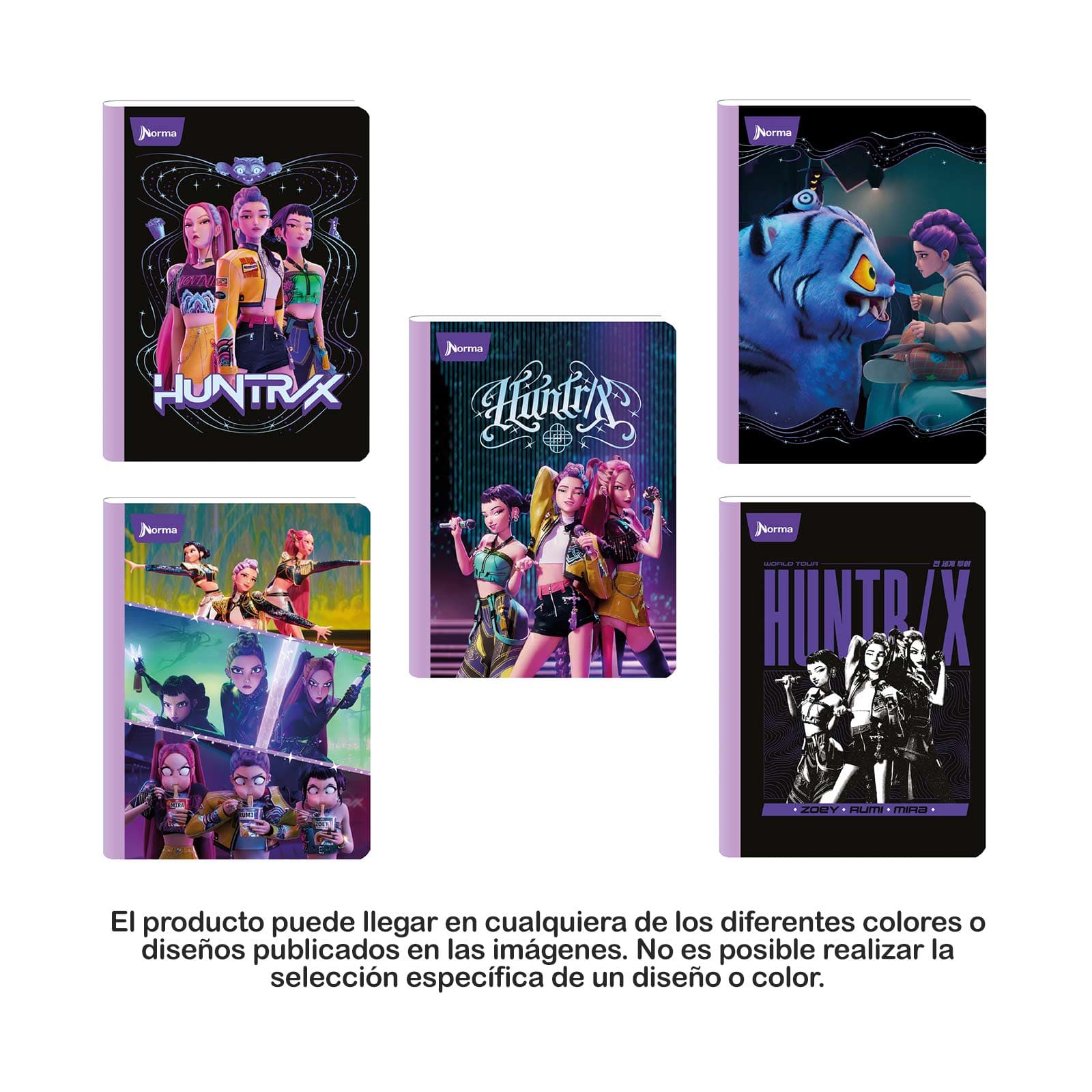 Cuaderno Cosido 100 Hojas Media Carta Cuadriculado Guerreras Krop Norma