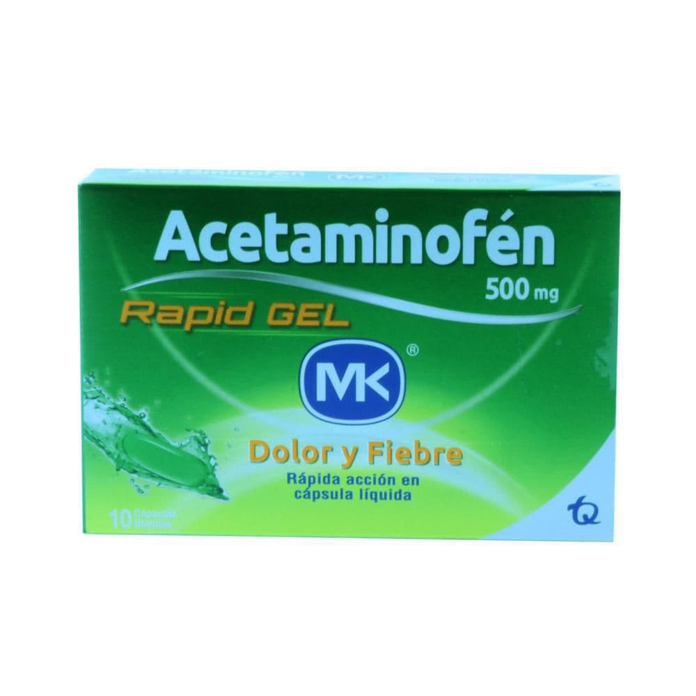 Acetaminofén MK x 10 Sobres