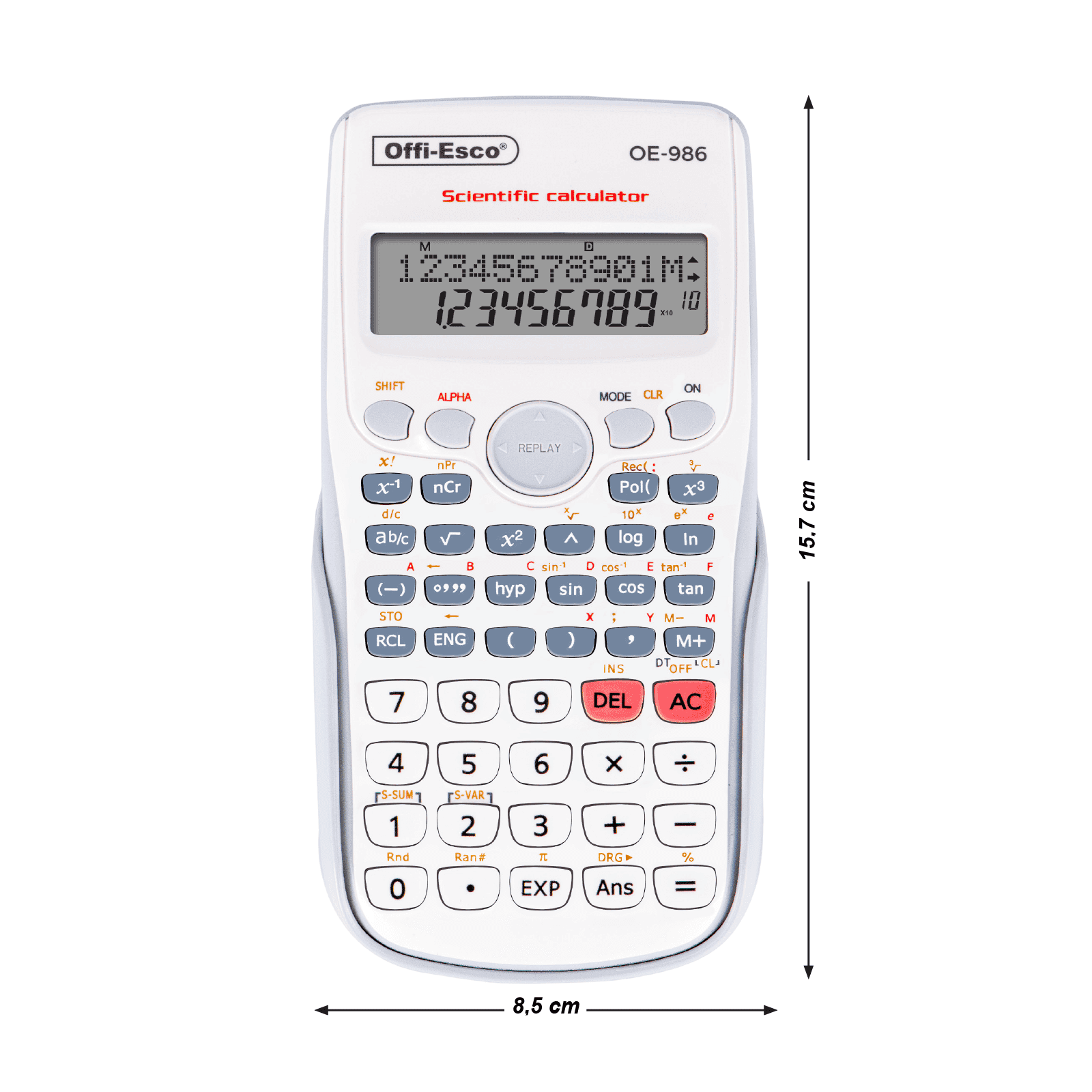 Calculadora Científica de 240 Funciones (Ref. OE-986)