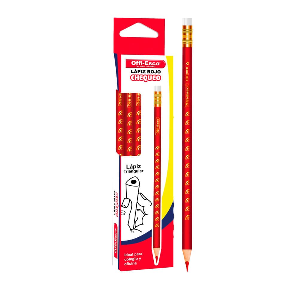 Lápiz Rojo x 12 (Ref. OE-149)