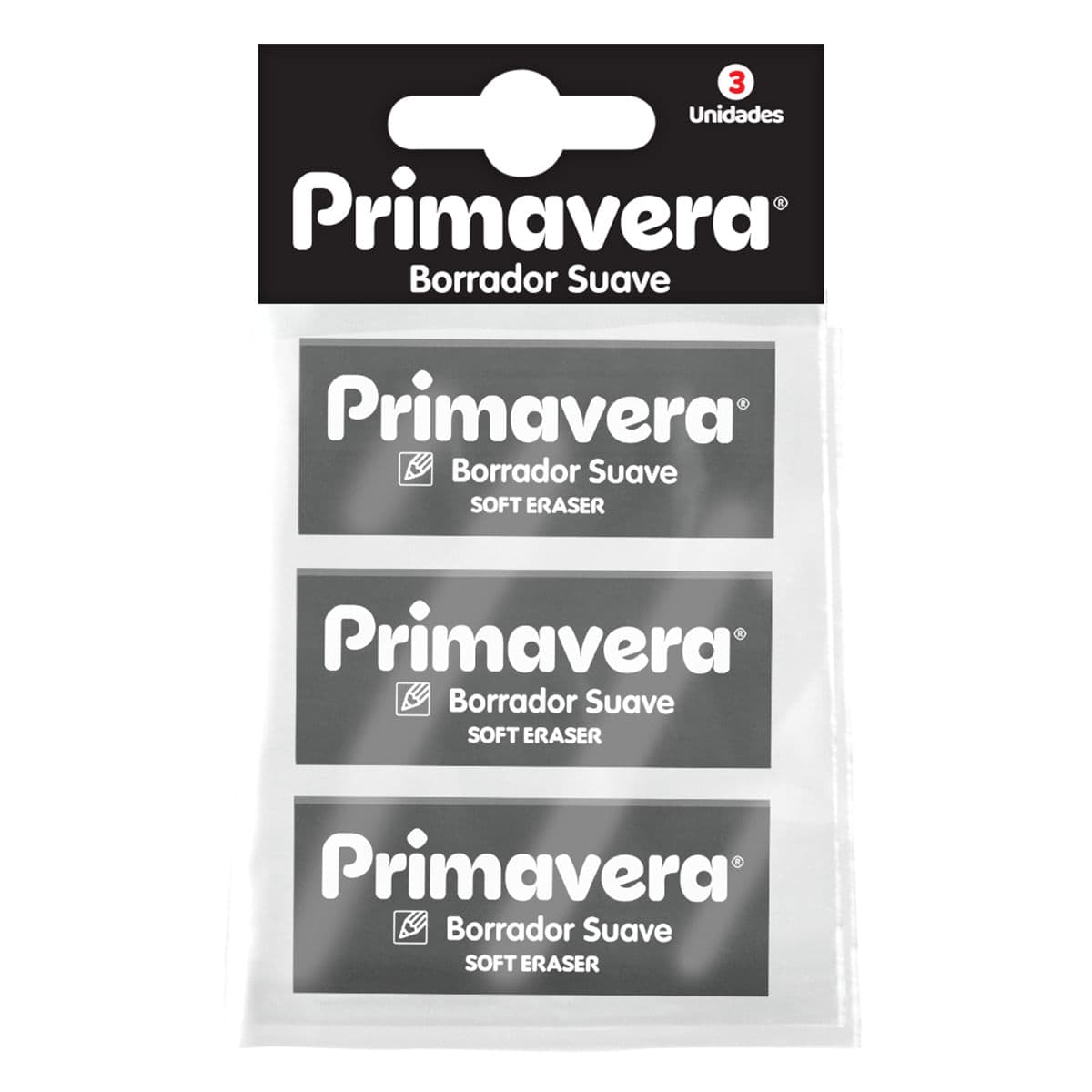 Borrador Primavera Negro x 24