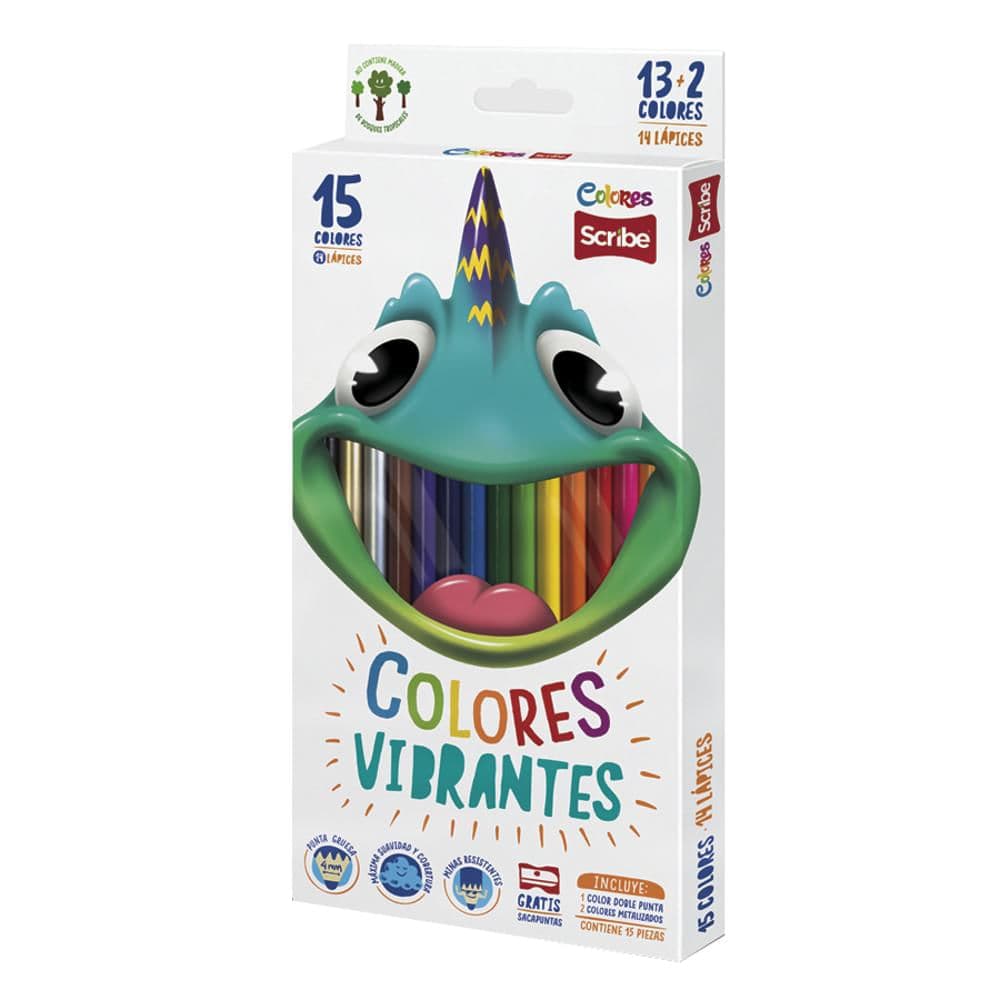 Colores Scribe 13 + 2 de 1 Punta