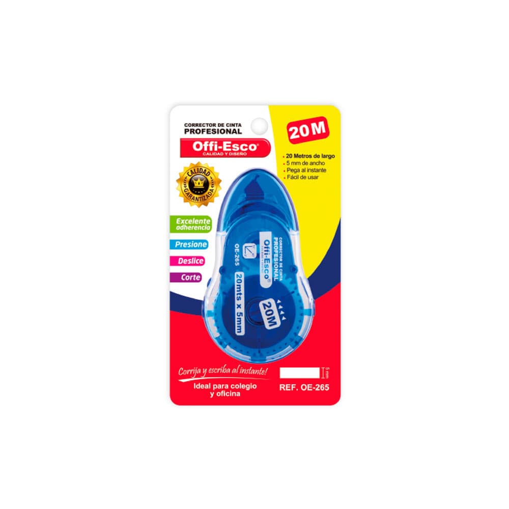 Corrector de Cinta x 20 m