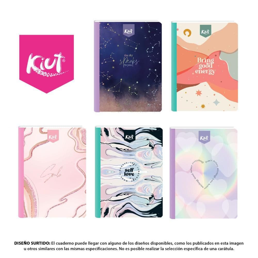 Cuaderno Cosido 100 Hojas Media Carta Cuadriculado Kiut Norma Caja x 30