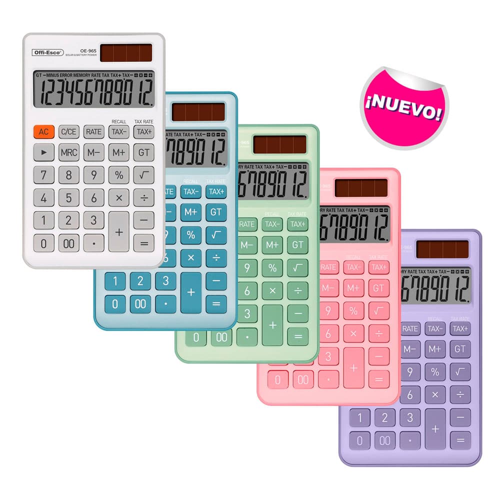 Calculadora de Bolsillo (Ref. OE-965)
