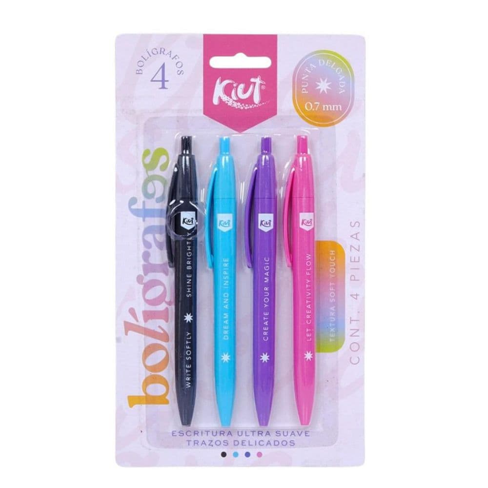 Esfero Norma Kiut x 4
