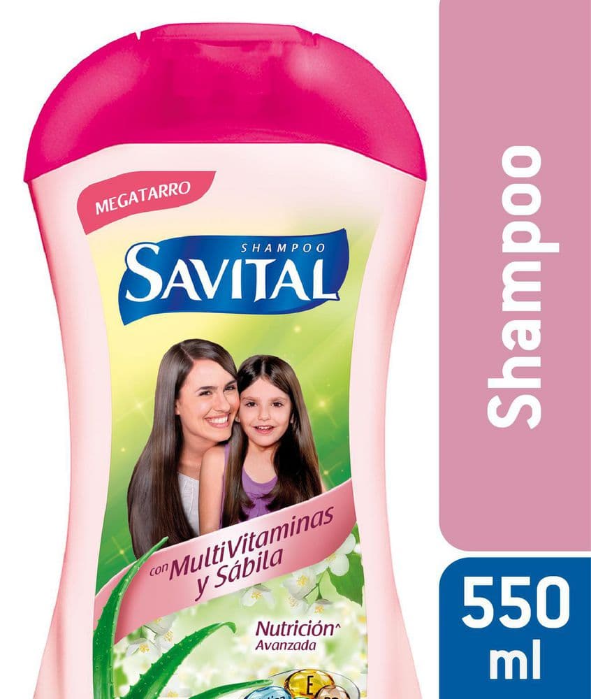 Shampoo Savital Multivitaminas 550 ml
