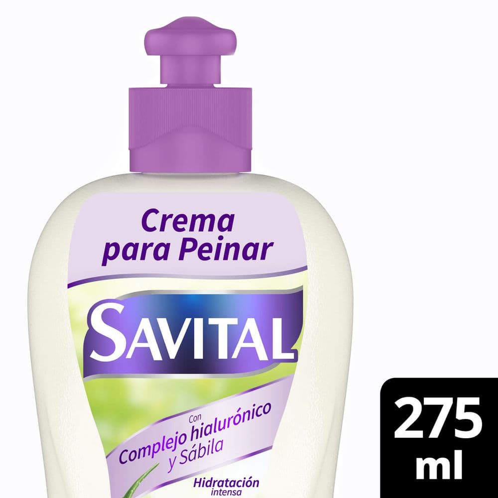 Crema para Peinar Savital Hialurónico 275 ml