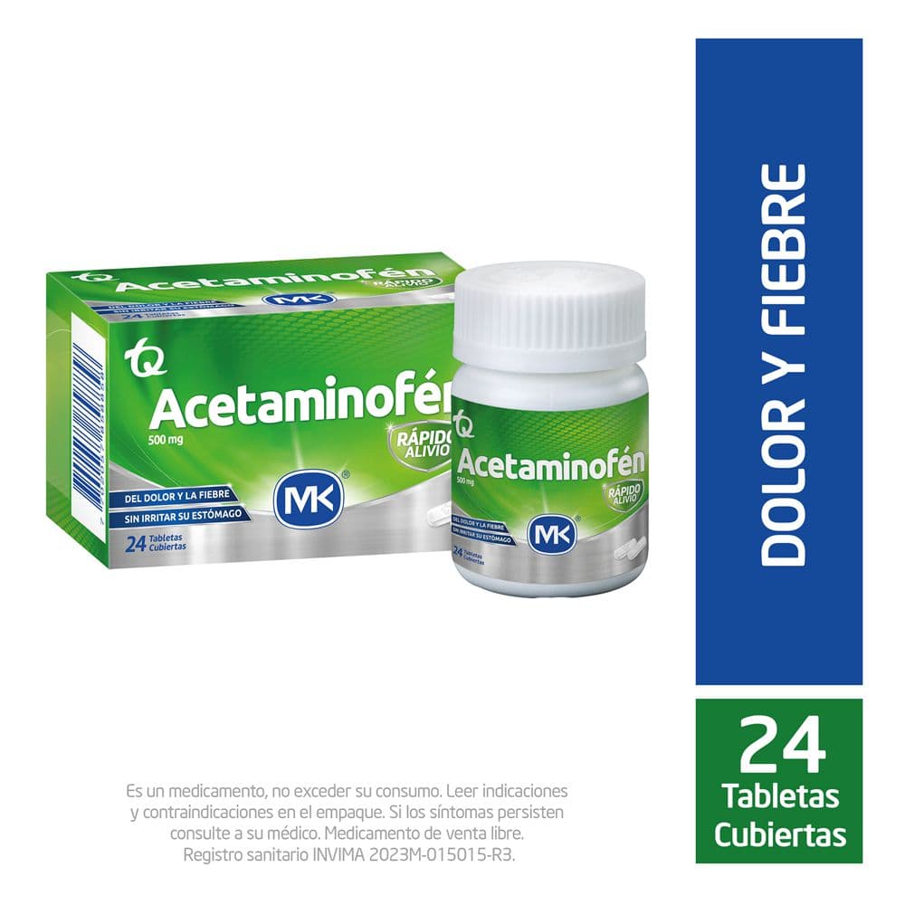 Acetaminofén MK x 50