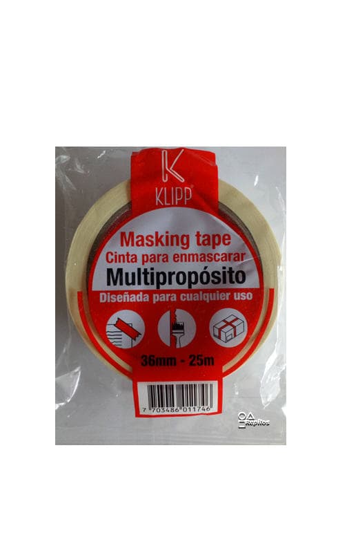 Cinta de Enmascarar Klipp #4 36 x 25