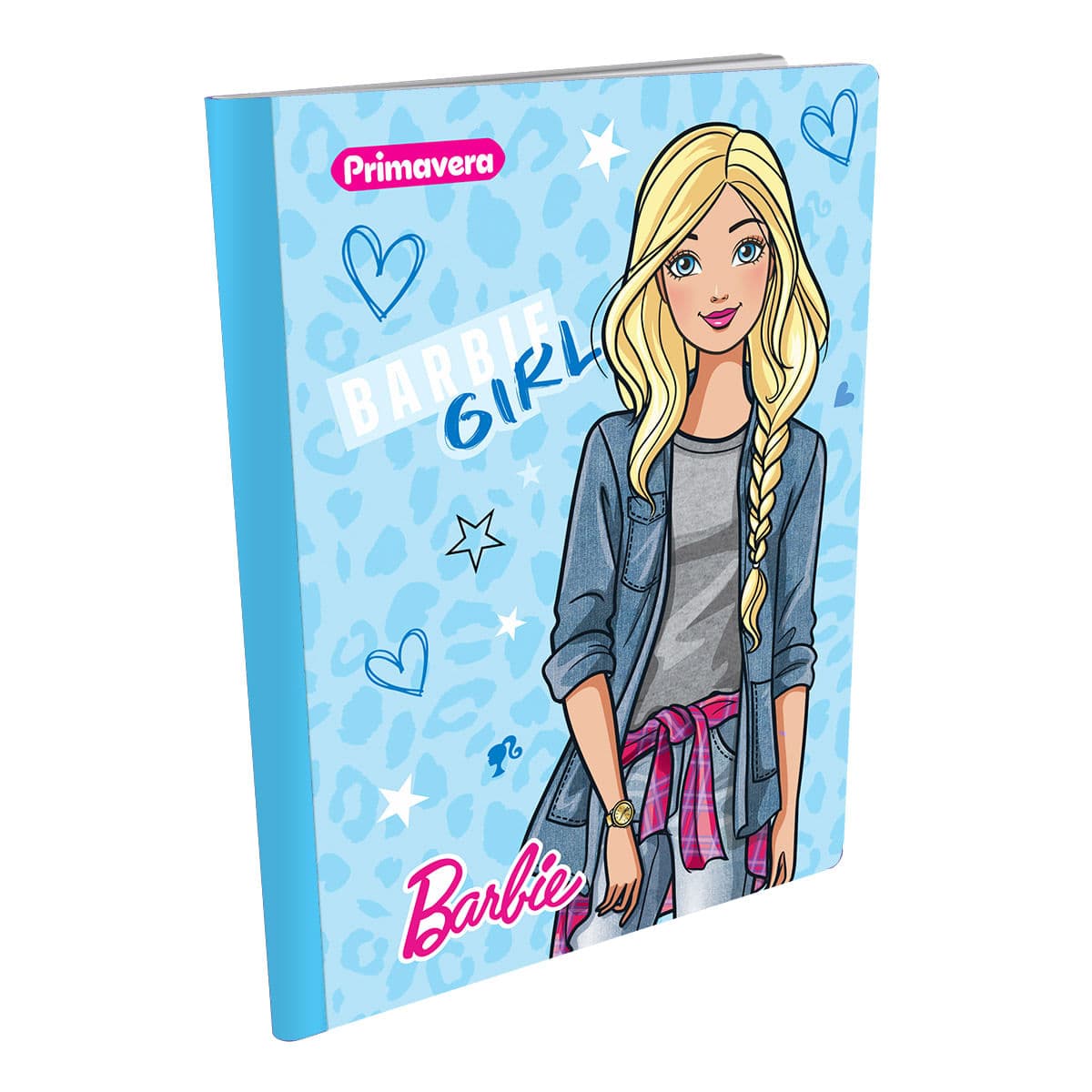 Cuaderno Cosido 100 Hojas Primavera Ferrocarril Barbie