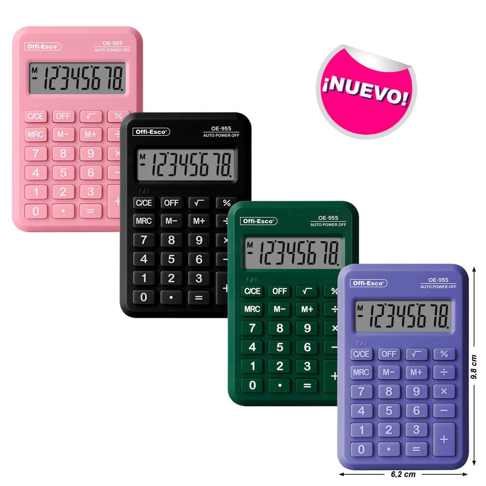 Calculadora de Bolsillo (Ref. OE-955)